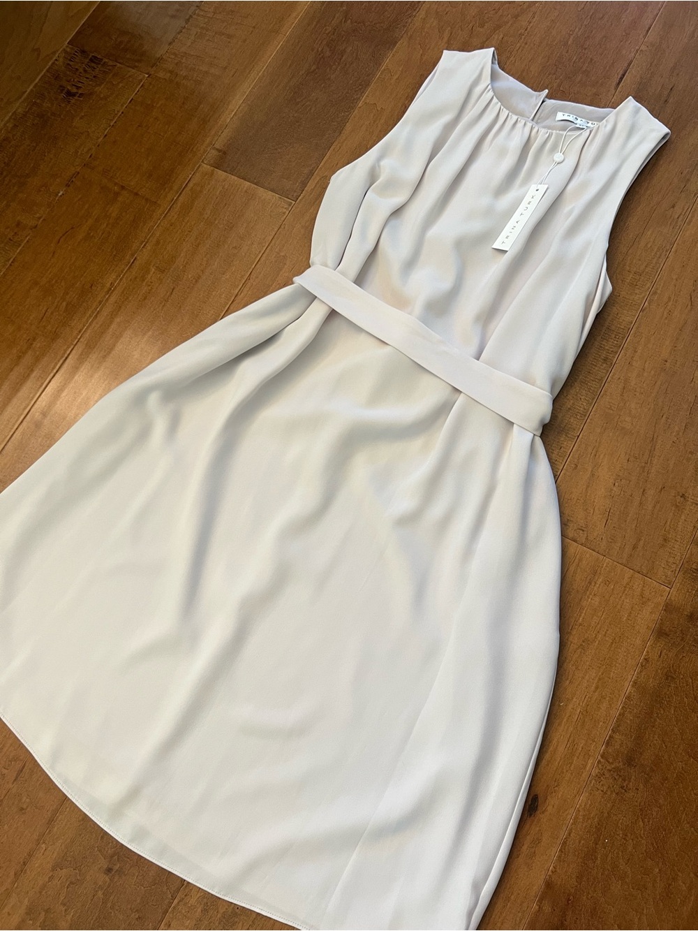 NWT Trina Turk Pale Pink A-Line Garbo Dress - Size M